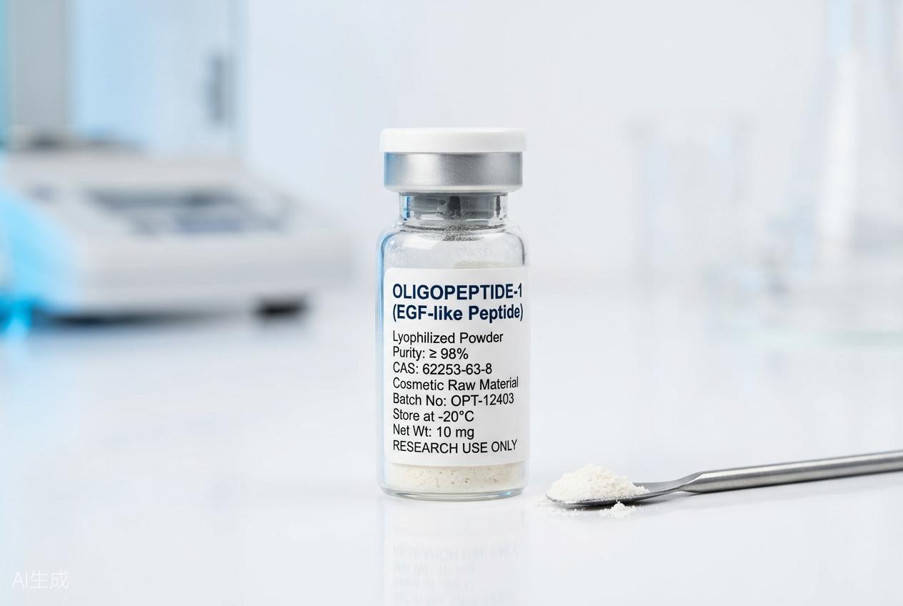 Oligopeptide-1 (EGF-like Peptide) — Cosmetic Peptide Raw Material